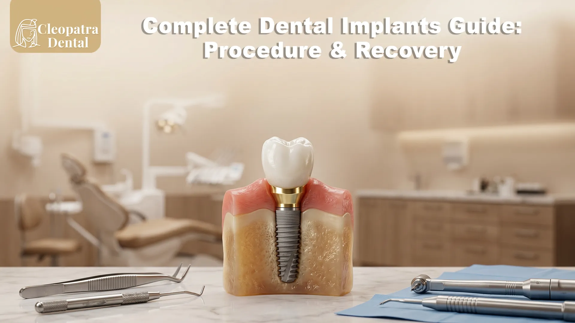 Complete Dental Implants Guide: Procedure & Recovery | Cleopatra Dental